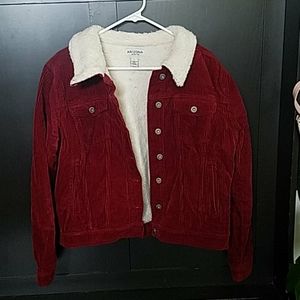 Corduroy and Sherpa jacket